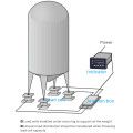 CALT weighing sensor 4 pieces 1000kg Spoke type load cell with digital indicator tank weighing system